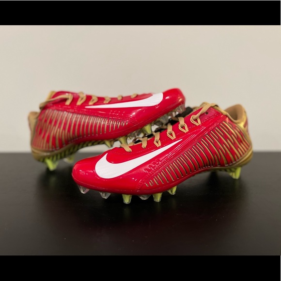 Size Nike Vapor Carbon Elite TD Football Cleats Red Gold